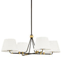 Lampa wiszaca o wyrazistej formie z eleganckim profilem w odcieniu bieli