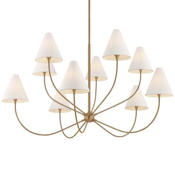 Lampa wiszaca o ponadczasowym wygladzie z wywazonymi proporcjami w odcieniu bieli